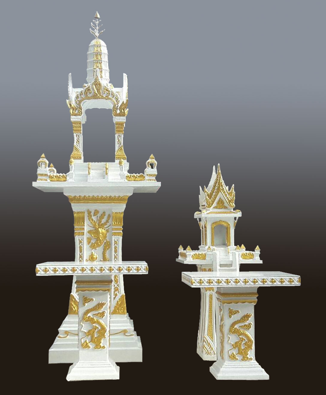 ศาลพระพรหมและศาลเจ้าที่