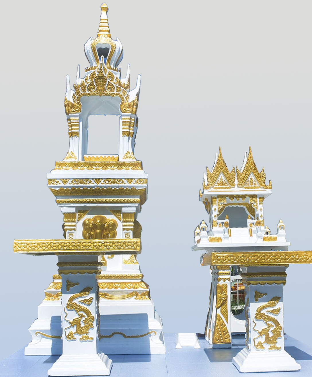 ศาลพระพรหมและศาลเจ้าที่