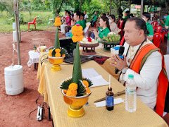 บวงสรวงเปิดหน้าดิน หมู่บ้านลินธาราพูลวิลล่าหนองคาย