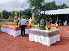 บวงสรวงเปิดหน้าดิน หมู่บ้านลินธาราพูลวิลล่าหนองคาย