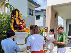 บวงสรวงพระพิคเณศ หมู่บ้านบางกอกบูเลอวาร์ดดอนเมือง