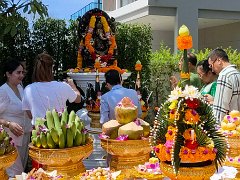 บวงสรวงพระพิคเณศ หมู่บ้านบางกอกบูเลอวาร์ดดอนเมือง