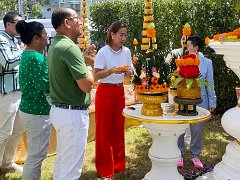 บวงสรวงพระพิคเณศ หมู่บ้านบางกอกบูเลอวาร์ดดอนเมือง