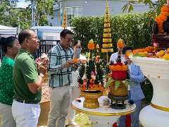 บวงสรวงพระพิคเณศ หมู่บ้านบางกอกบูเลอวาร์ดดอนเมือง