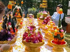 บวงสรวงพระพิคเณศ หมู่บ้านบางกอกบูเลอวาร์ดดอนเมือง