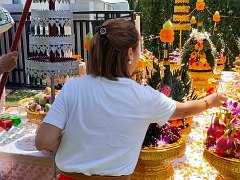 บวงสรวงพระพิคเณศ หมู่บ้านบางกอกบูเลอวาร์ดดอนเมือง